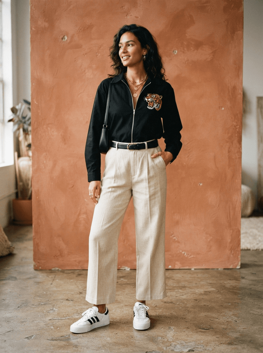 Roaring Tiger Zip Shirt